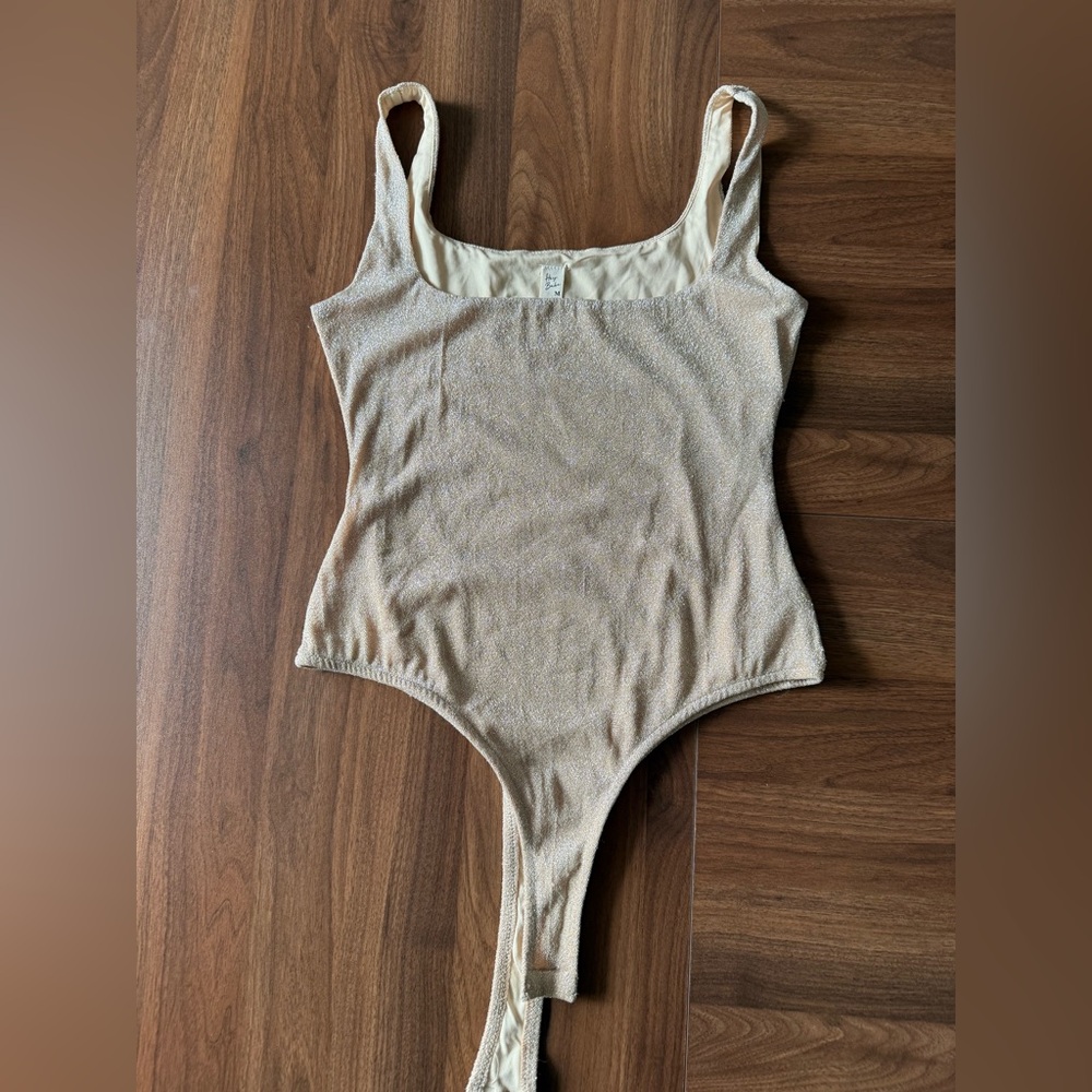 Shiny bodysuit